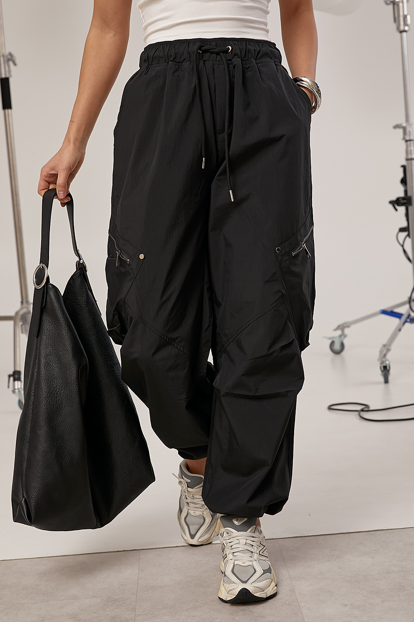 Плащові штани карго з кишенями  LX-10740009