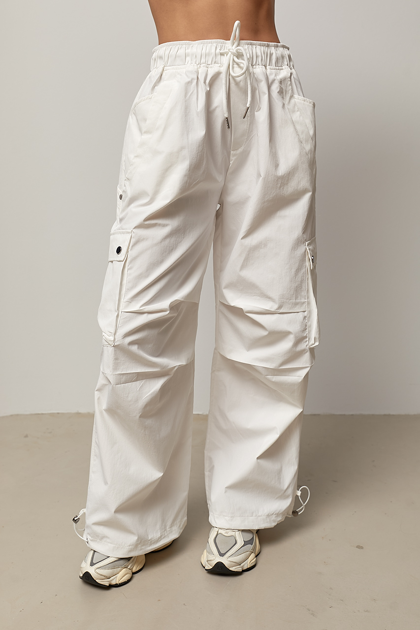 Легкі штани карго з плащівки  LX-10740247