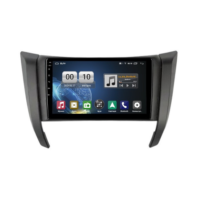 Штатна магнітола серії QIV Q1 під Nissan NP300, Navara, Frontier 2017+ (W2) 9 дюймів