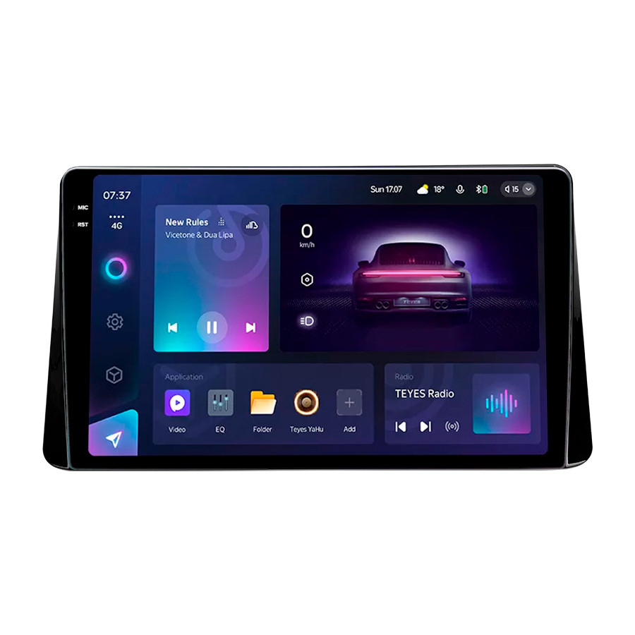 Штатна магнітола серії Teyes 2K 360 CC3 6*128Gb під Mitsubishi Eclipse Cross 2017-2021 (F2) 10 дюймів