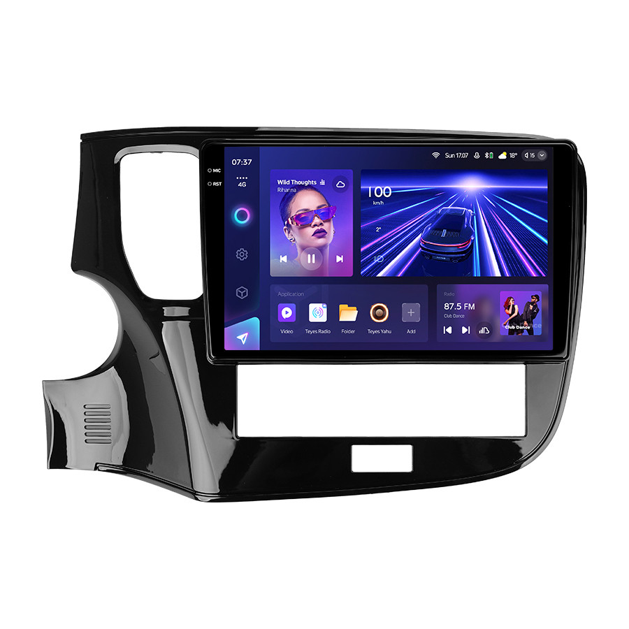 Штатна магнітола серії Teyes 2K 360 CC3 6*128Gb під Mitsubishi Outlander 3 III GF0W GF0W GG0W 2020 - 2022 (W2) 10 дюймів