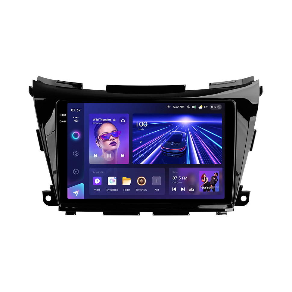 Штатна магнітола серії Teyes 2K 360 CC3 6*128Gb під Nissan Murano 3 Z52 2015-2024 (W1) 10 дюймів