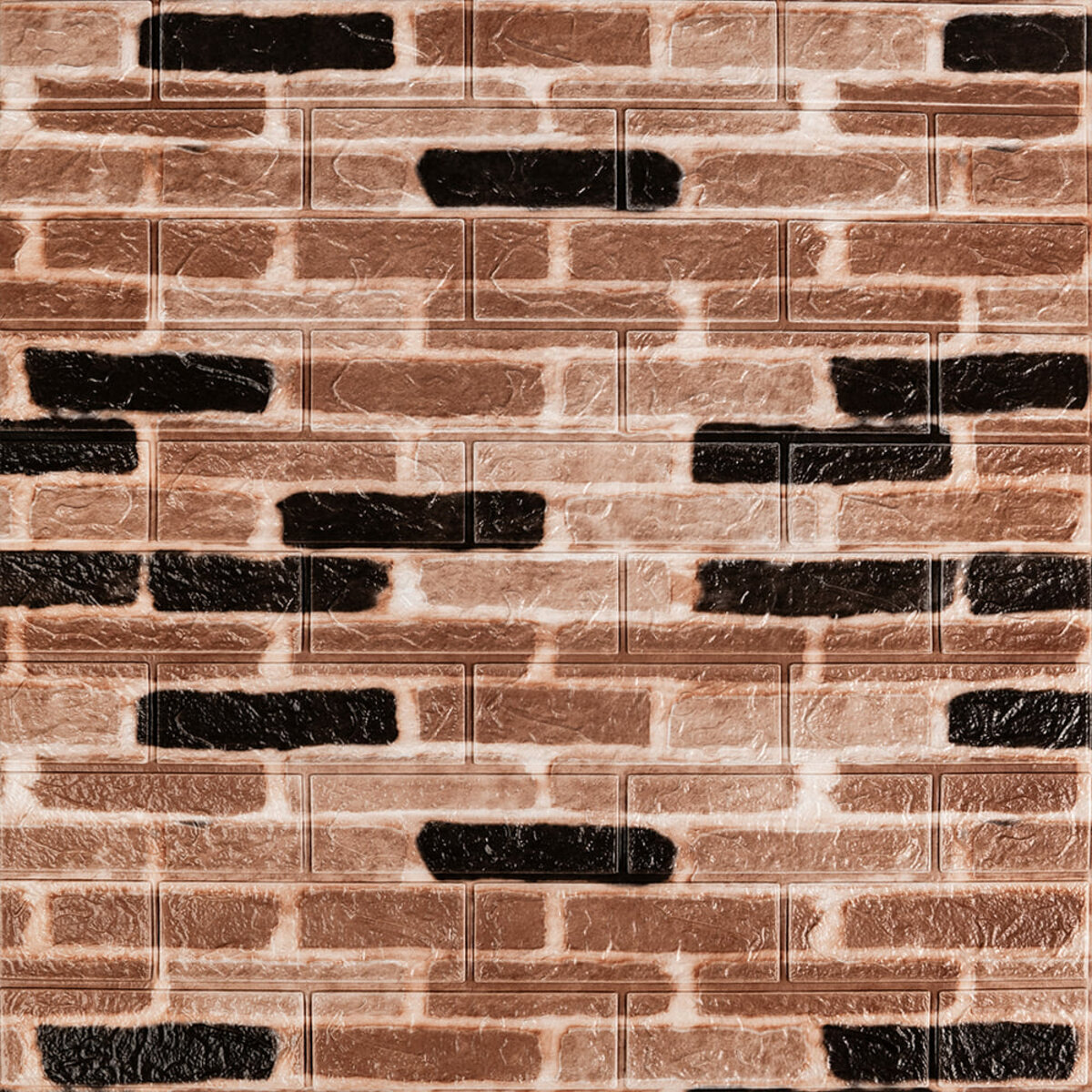 Самоклеюча 3D панель 700х770х3мм Класична цегла