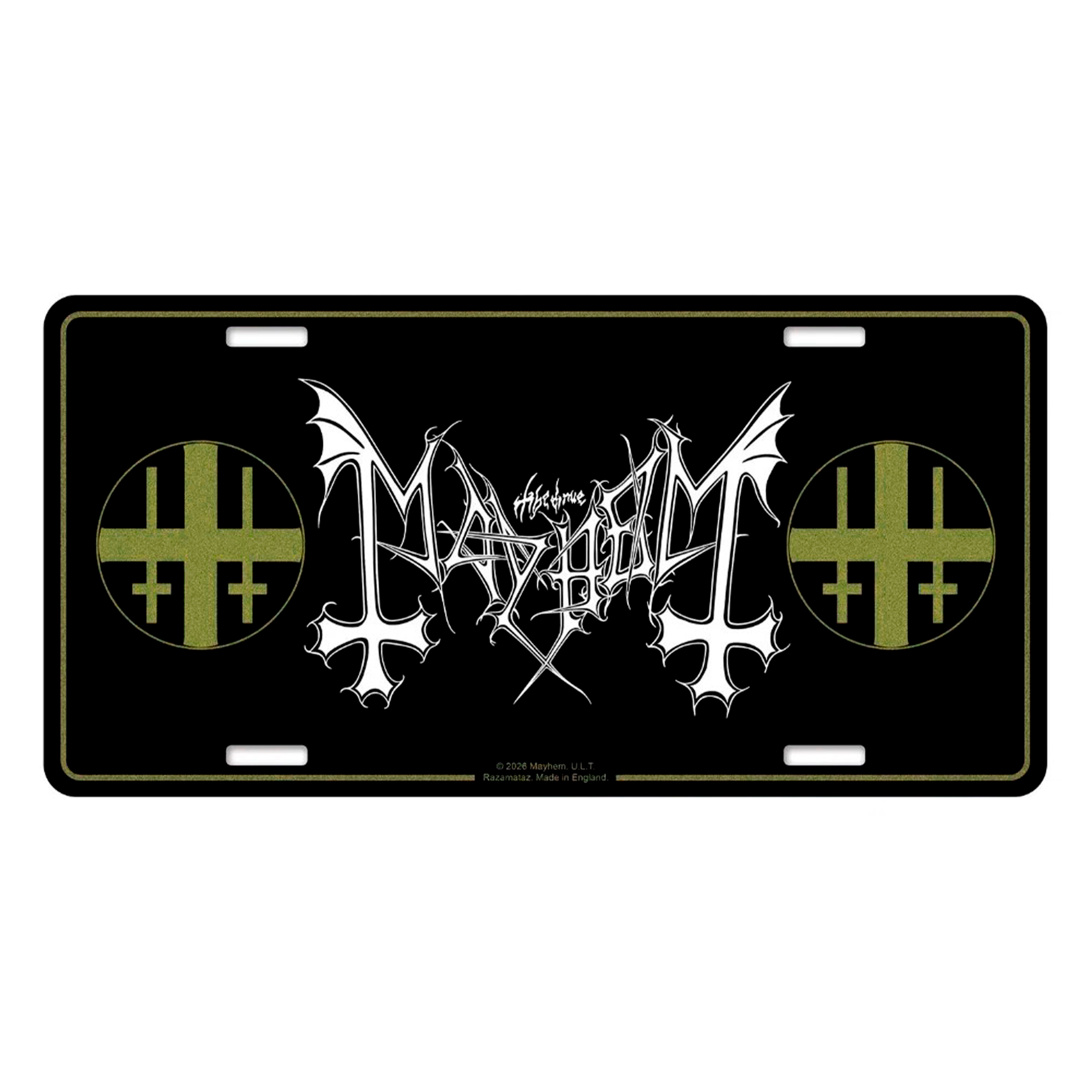 Подарункова табличка MAYHEM - LOGO (npol-009)  RW-26769