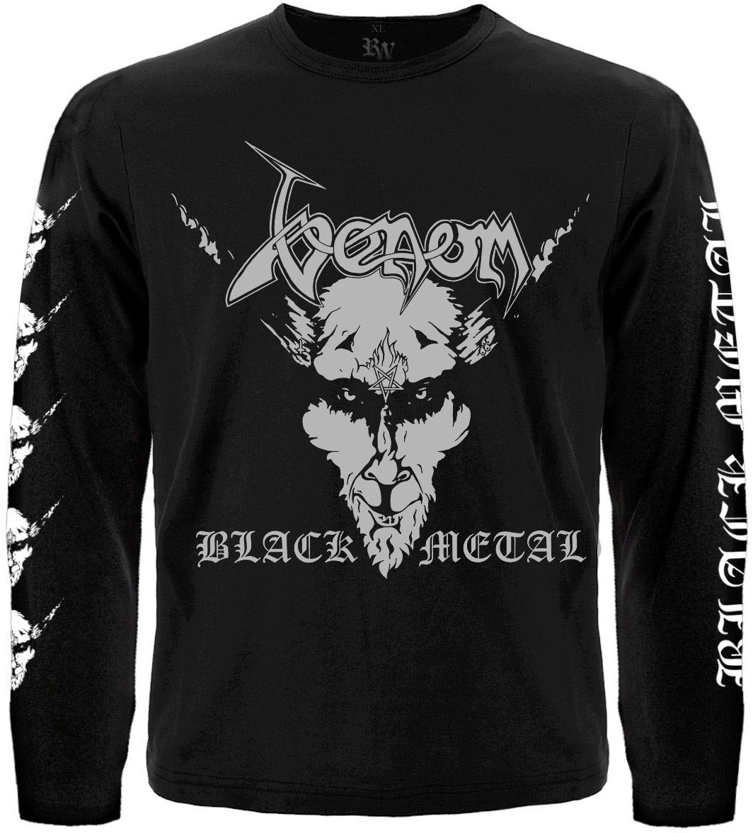 Футболка з довгим рукавом Venom "Black Metal" (666, pentagram and cross)  RW-24261