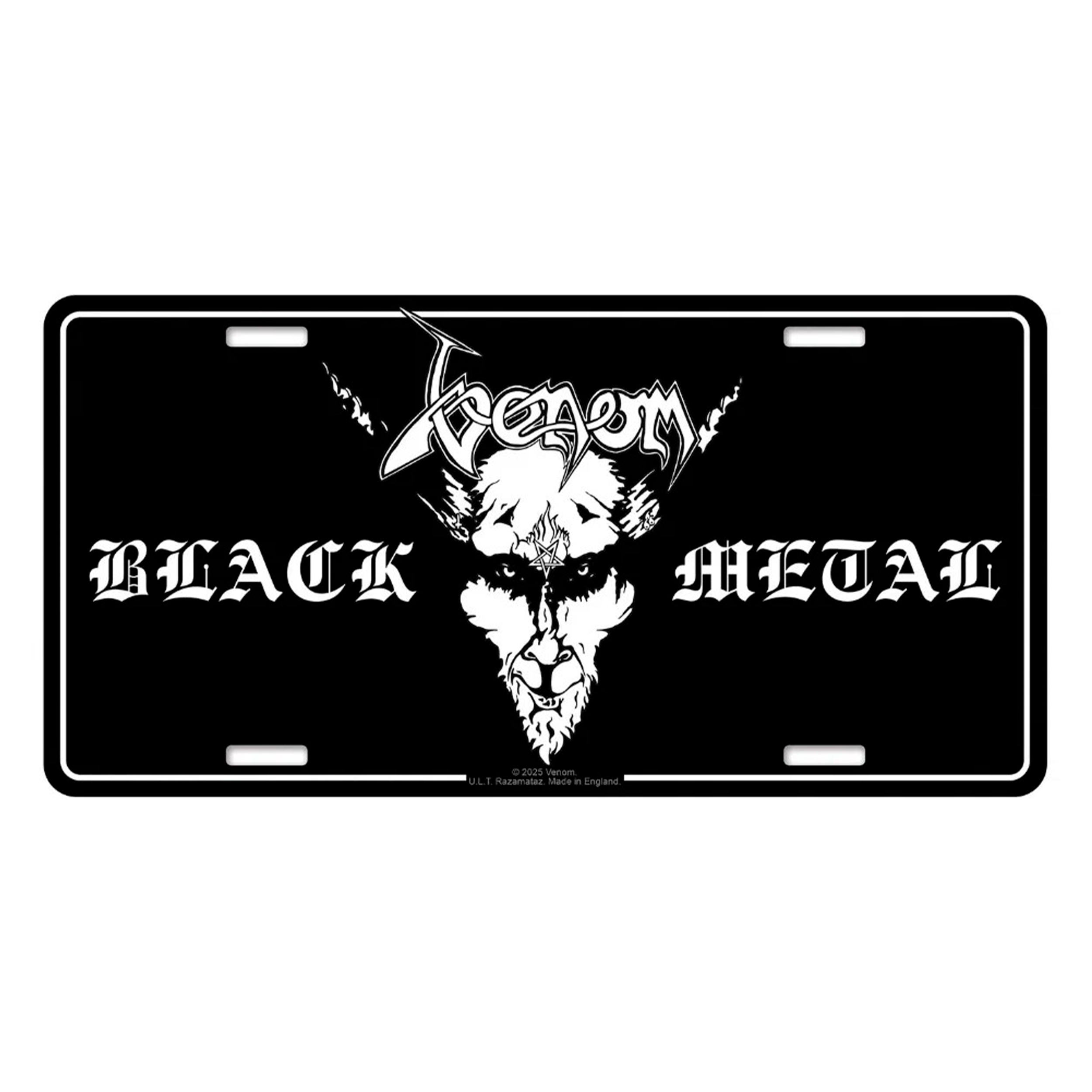Подарункова табличка VENOM - BLACK METAL (npol-014)  RW-26774