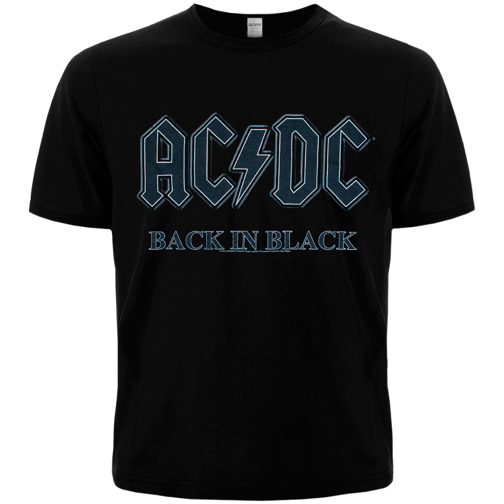 Футболка AC/DC - BACK IN BLACK (Officially Licensed)  RW-26672
