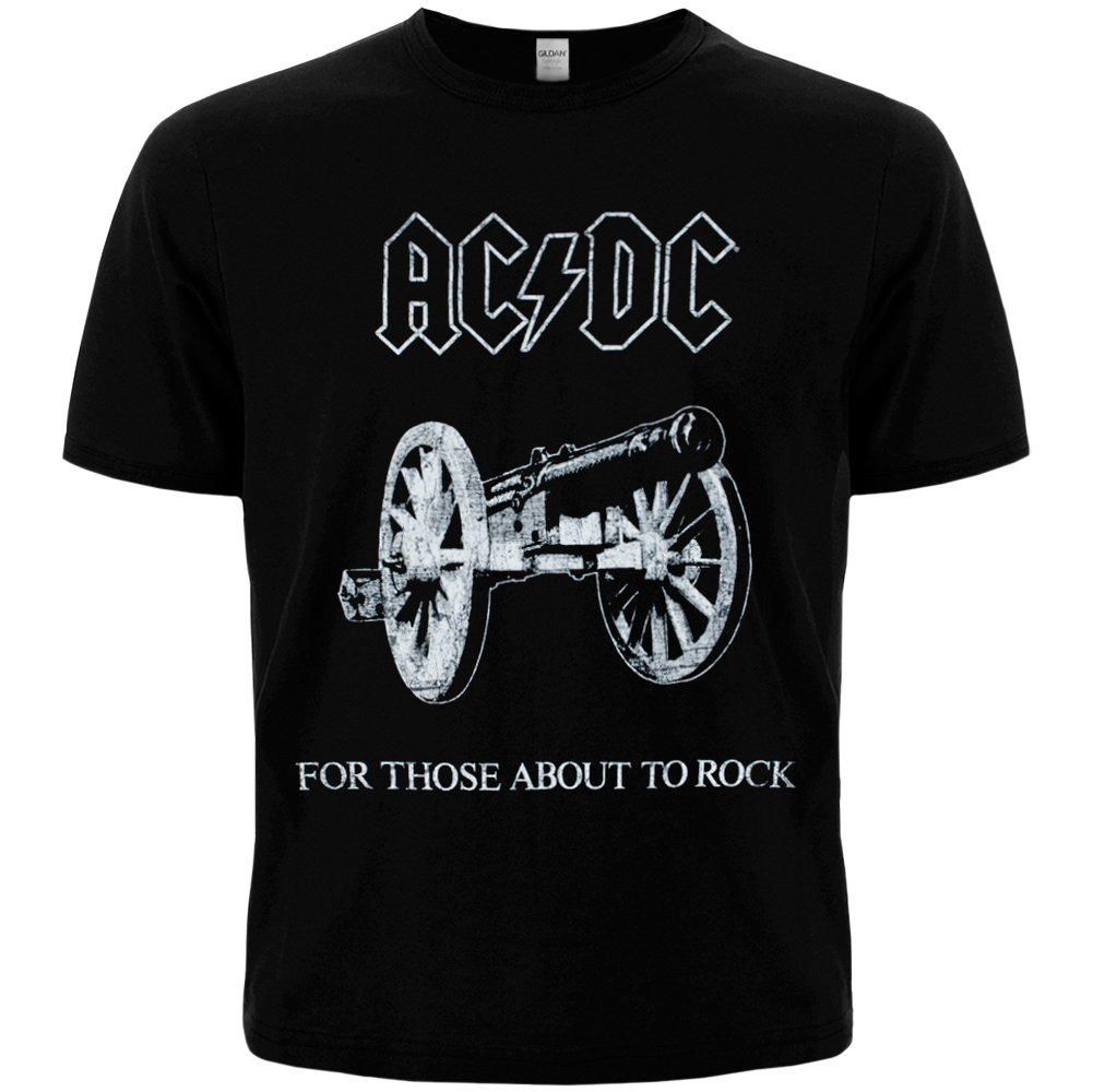 Футболка AC/DC - FOR THOSE ABOUT TO ROCK (Officially Licensed)  RW-26677