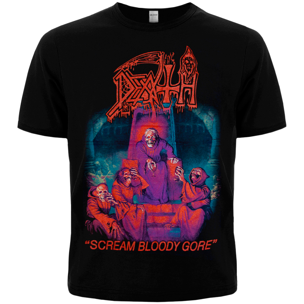 Футболка DEATH - SCREAM BLOODY GORE (Officially Licensed)  RW-26676