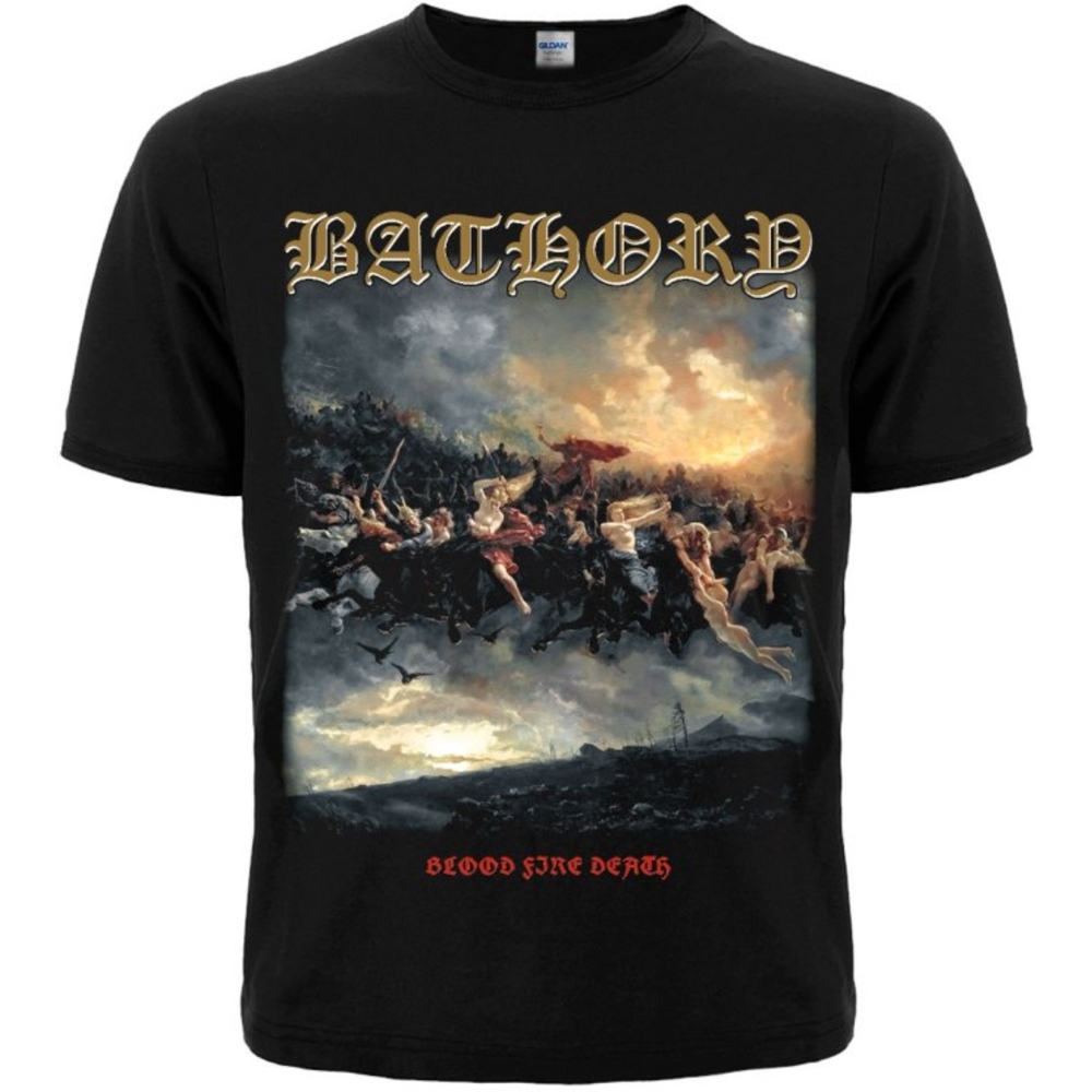 Футболка Bathory "Blood Fire Death" RW-23309 Футболка Bathory "Blood Fire Death" RW-23309