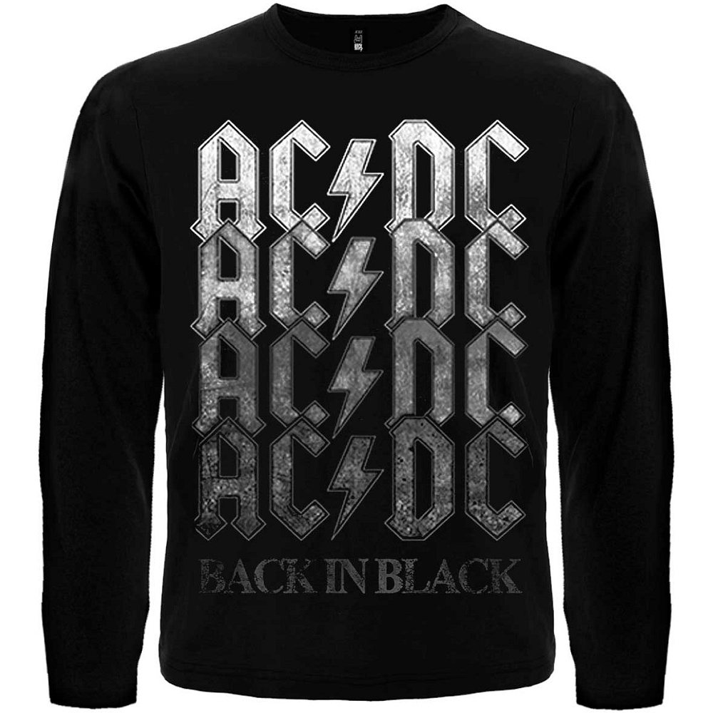 Футболка с длинным рукавом AC/DC "Back in Black" (black)