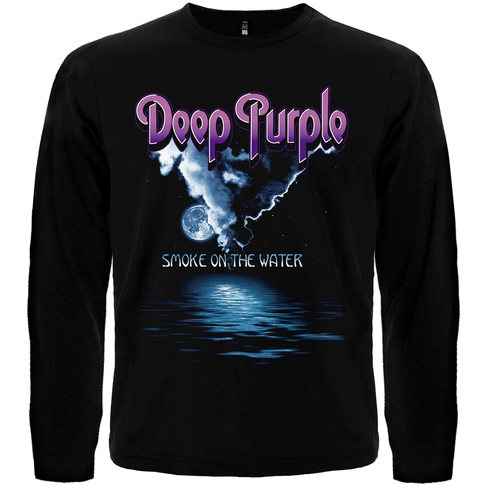 Футболка с длинным рукавом Deep Purple "Smoke on the Water" (color)