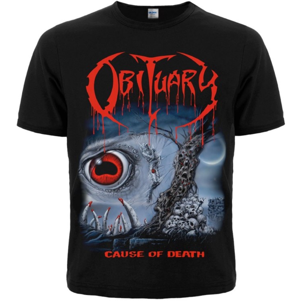 Футболка Obituary "Cause of Death"