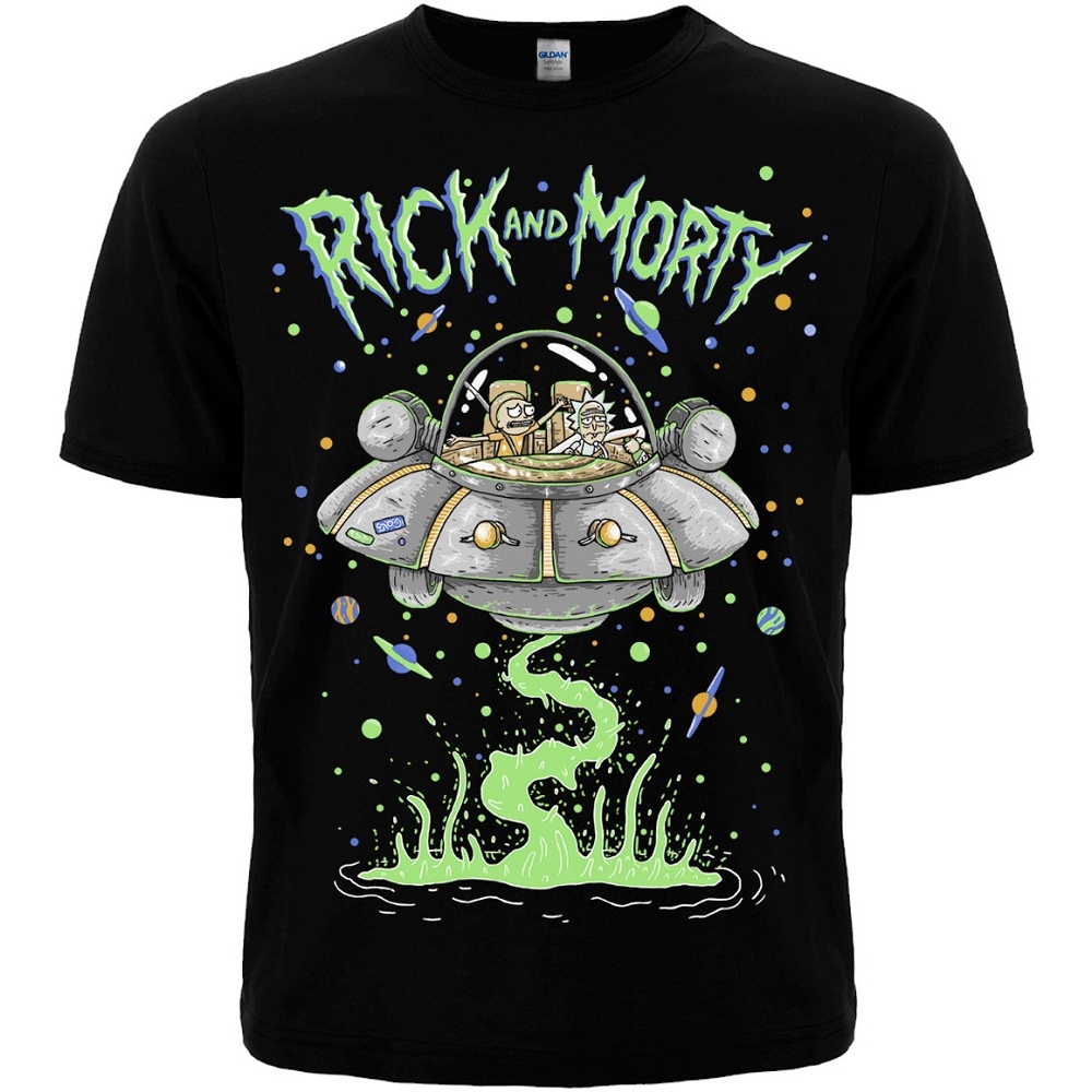 Футболка Rick and Morty (space adventure)