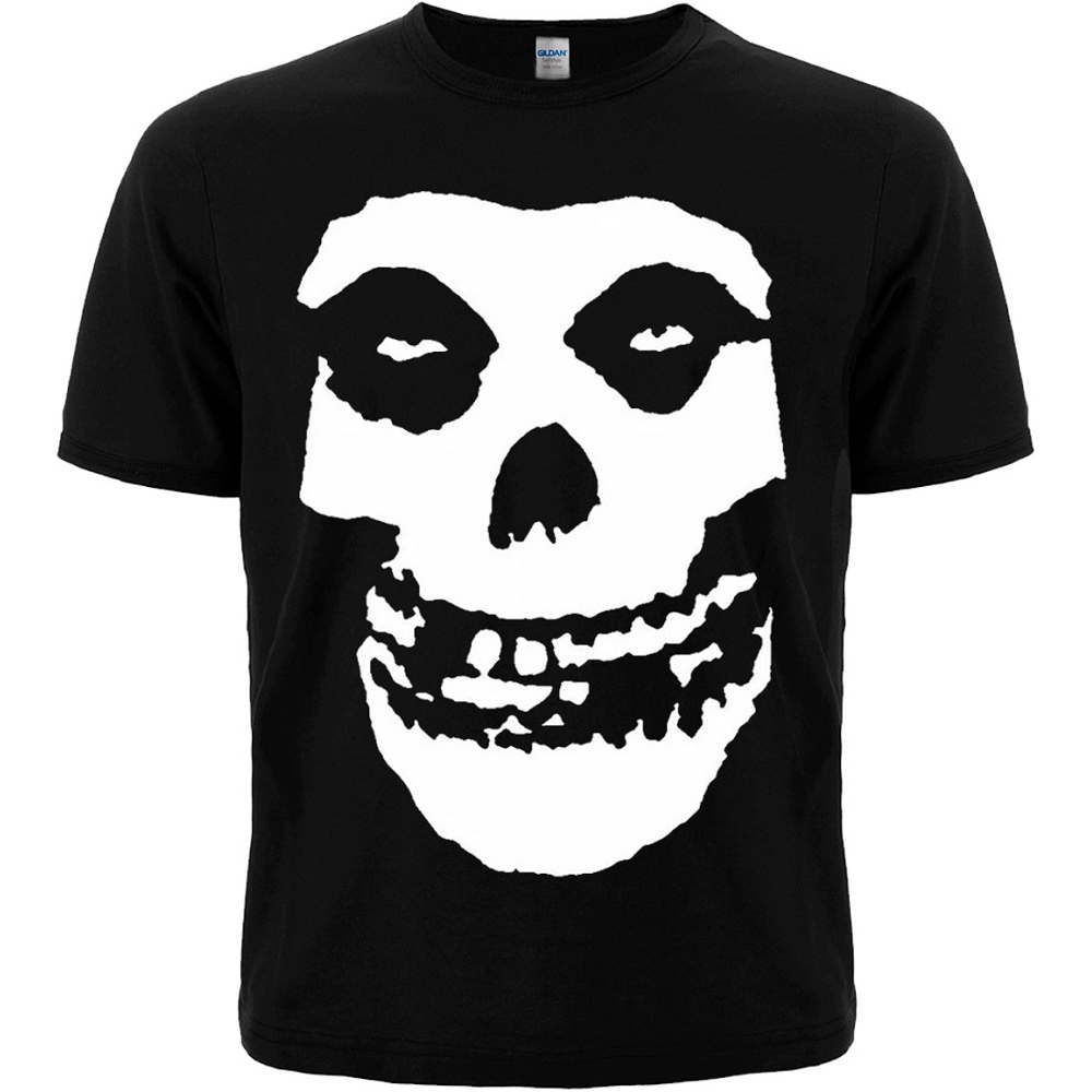 Футболка Misfits (skull logo)