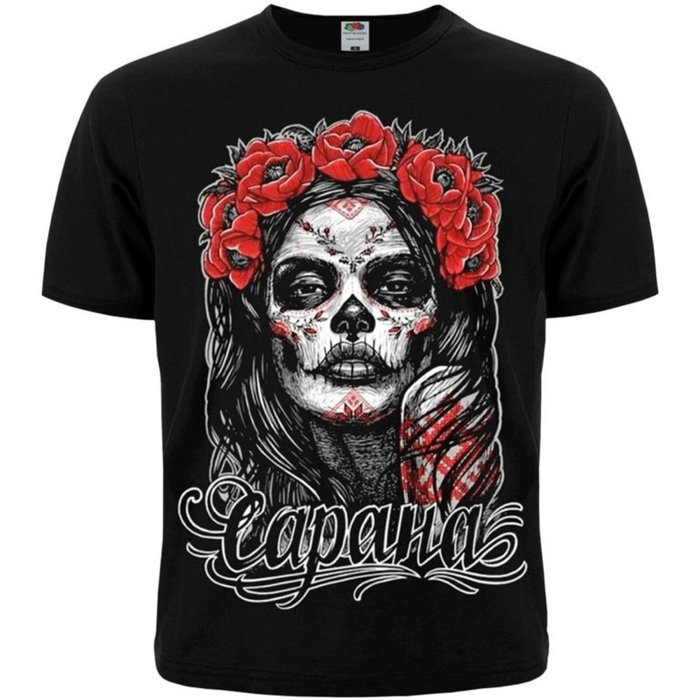 Футболка Сарана - Muerte (black)