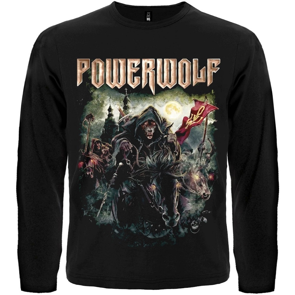 Футболка с длинным рукавом Powerwolf "The Metal Mass"  RW-20037