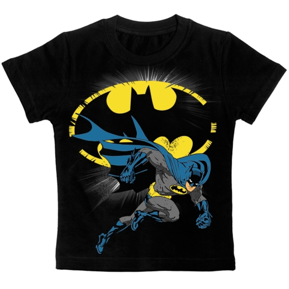 Детская футболка Batman черная