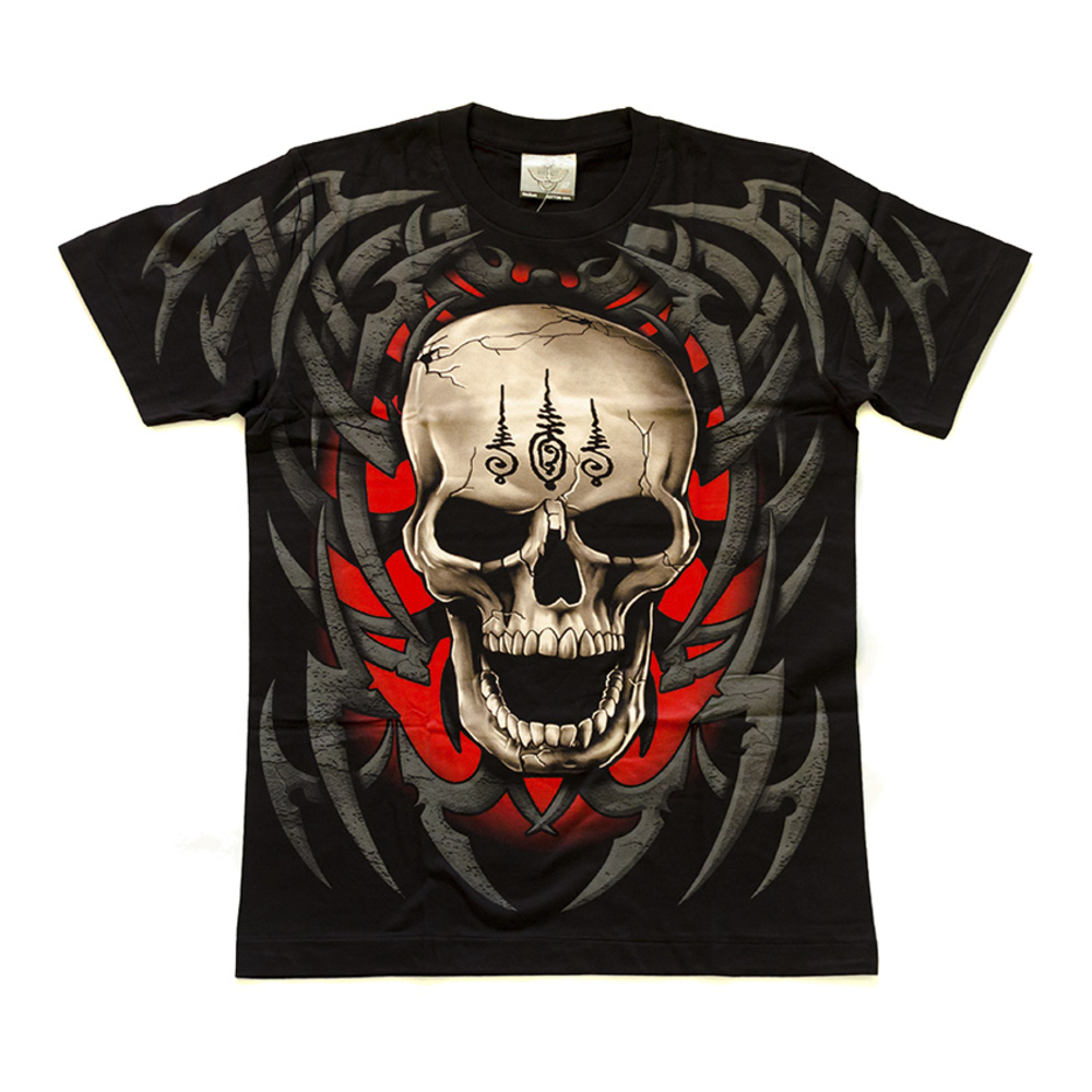 Футболка Череп с узором