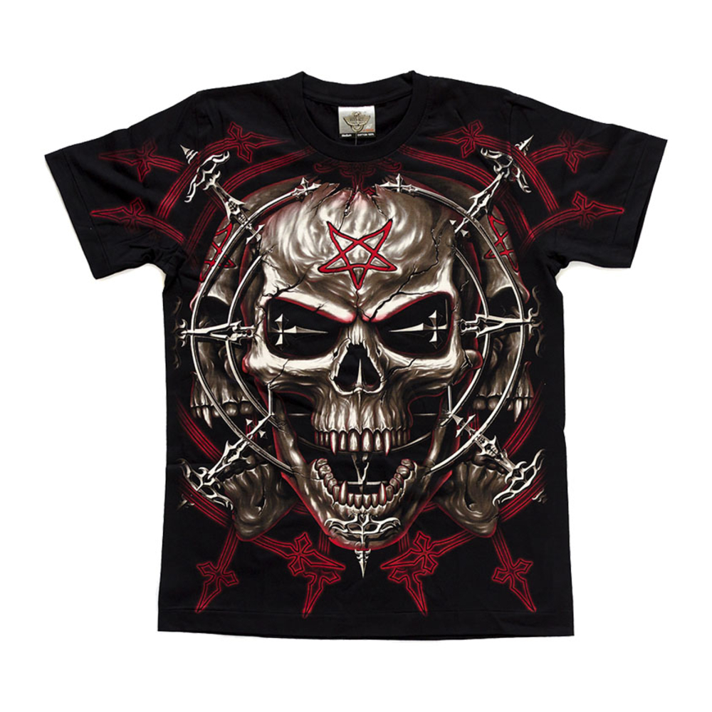 Футболка Череп с пентаграммой