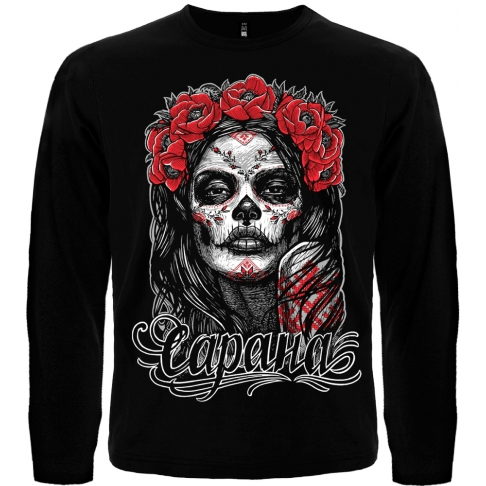 Лонгслив Сарана - Muerte (black)