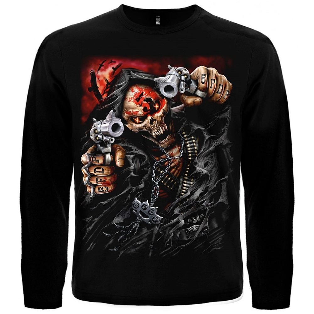 Футболка с длинным рукавом Five Finger Death Punch "And Justice for None"  RW-8481