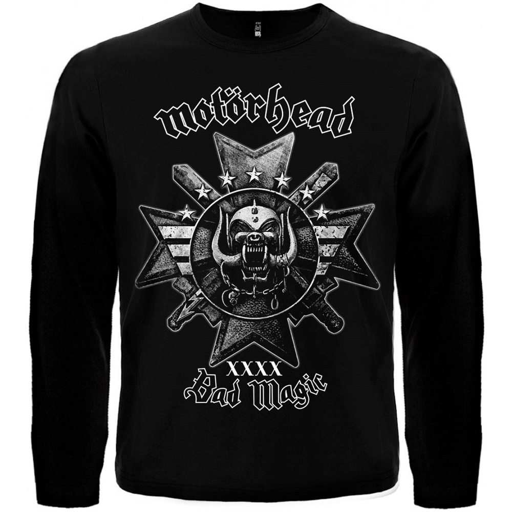 Футболка с длинным рукавом Motorhead "Bad Magic"  RW-16601