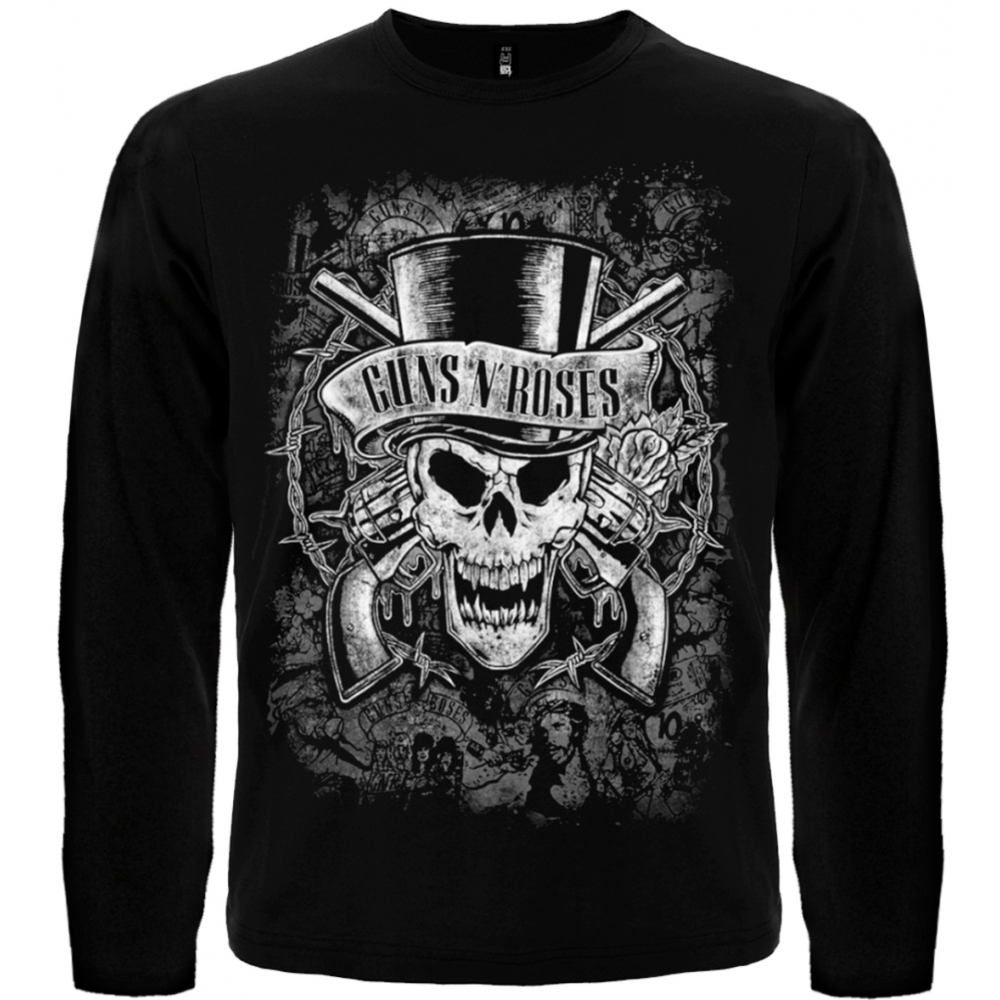 Лонгслив Guns'n'Roses (skull)
