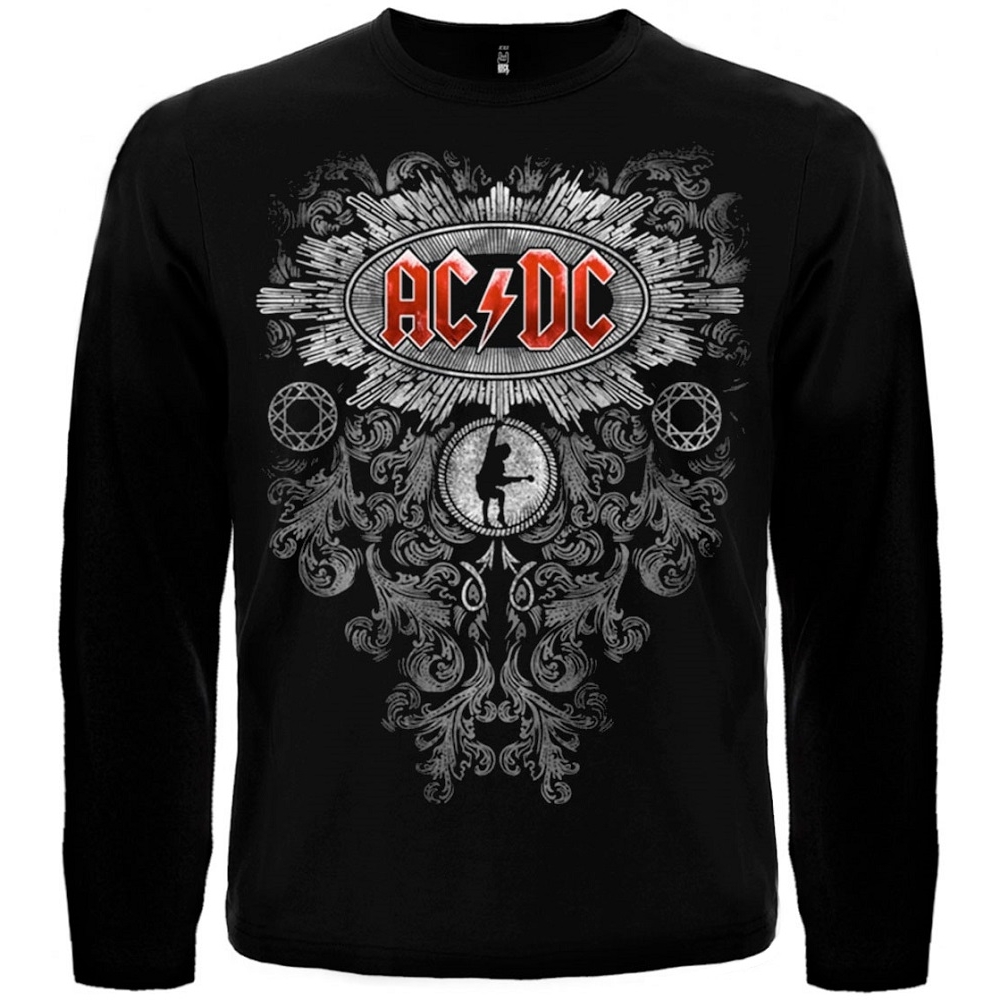 Футболка с длинным рукавом AC/DC "Black Ice" (patten)