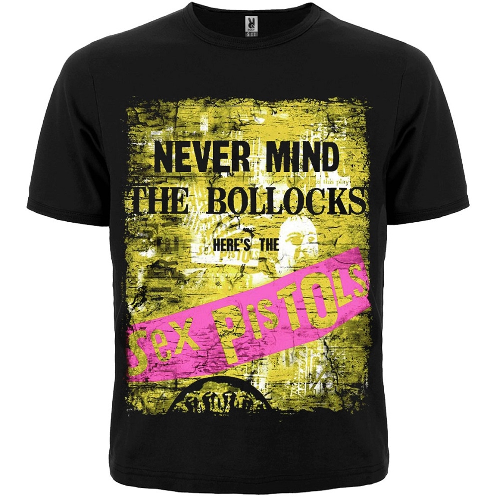 Футболка Sex Pistols "Never Mind The Bollocks"  RW-4006