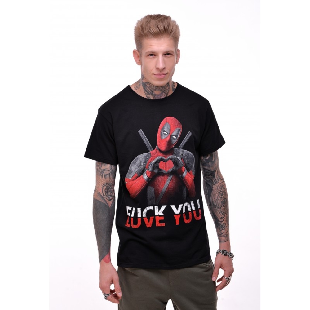 Футболка Deadpool "Love you, f*ck you" Urbanist