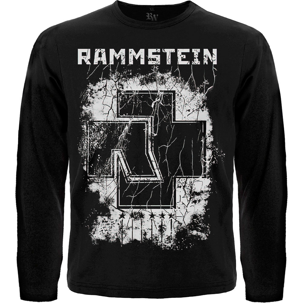 Футболка с длинным рукавом Rammstein "Sechs Herzen Die Brennen"  RW-8234