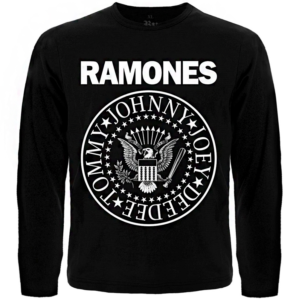 Футболка с длинным рукавом Ramones "Hey Ho Let's Go"