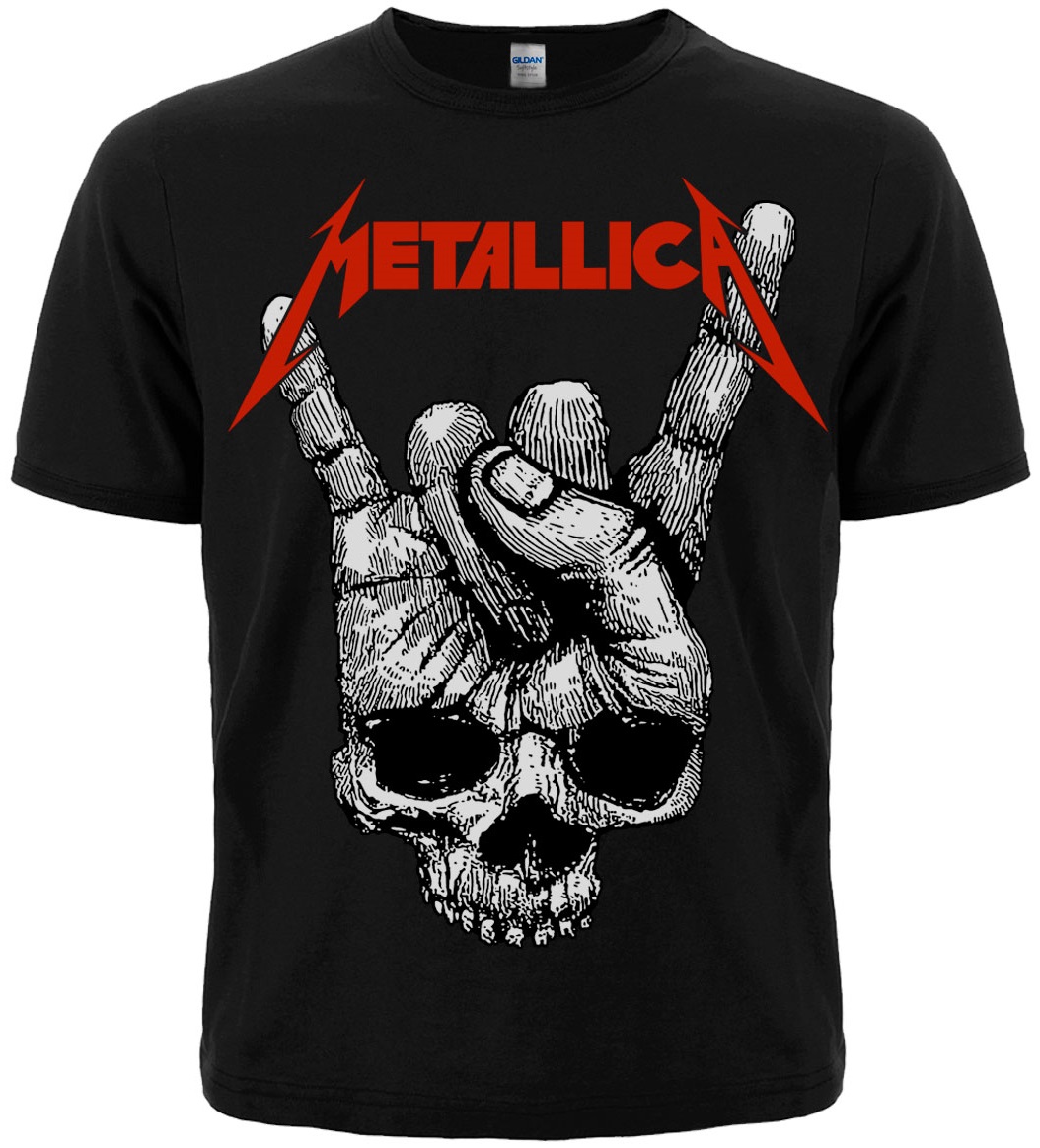 Футболка Metallica (Skull Sign of the Horns) black