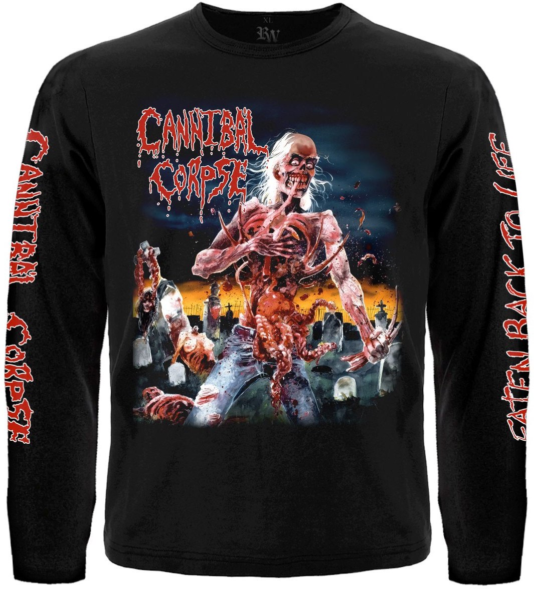 Футболка з довгим рукавом Cannibal Corpse "Eaten Back to Life"