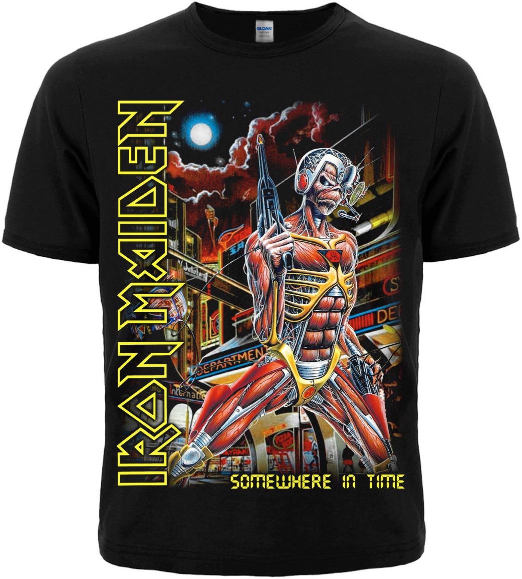 Футболка Iron Maiden "Somewhere In Time"