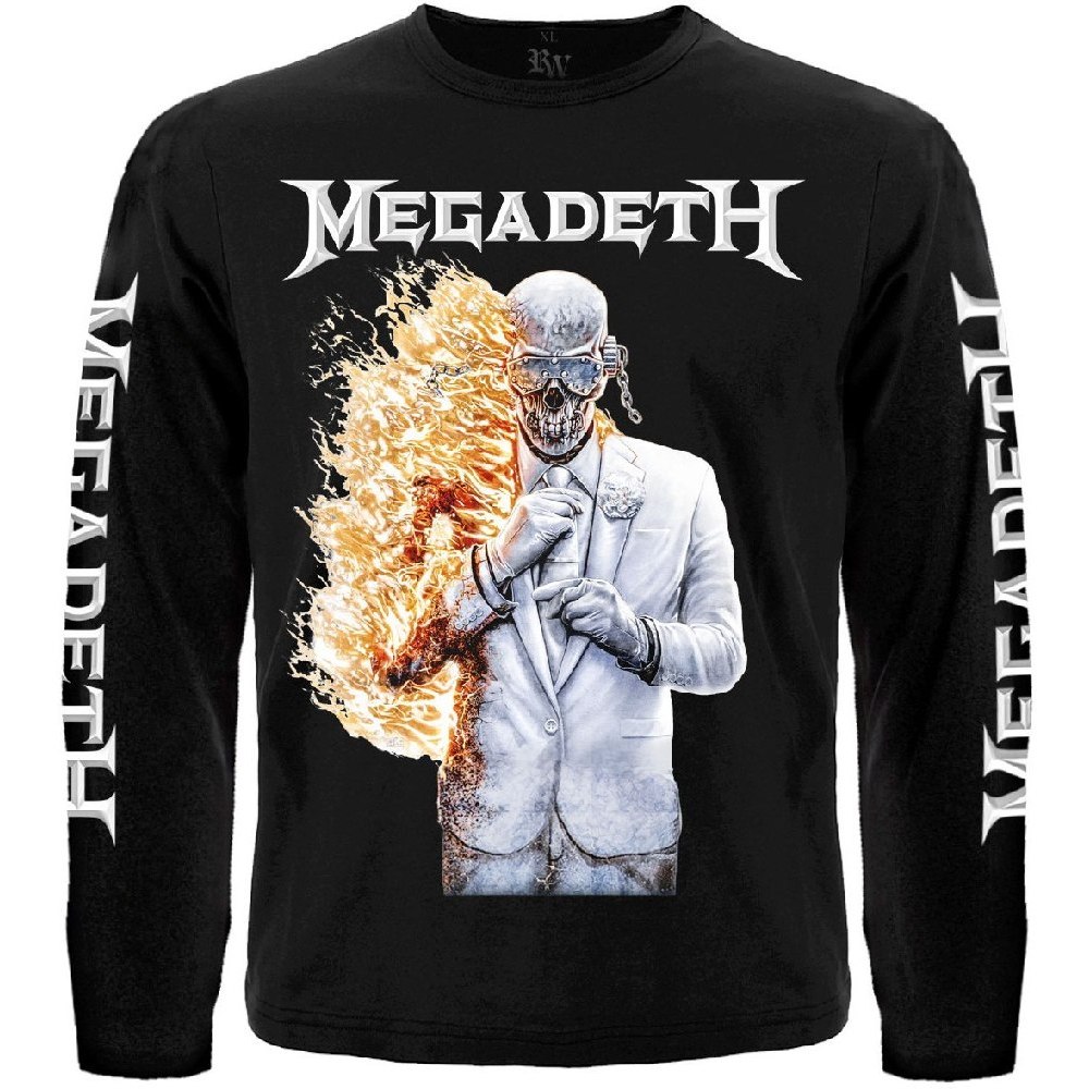 Футболка з довгим рукавом Megadeth - Last Album (Vic Rattlehead)  RW-26697