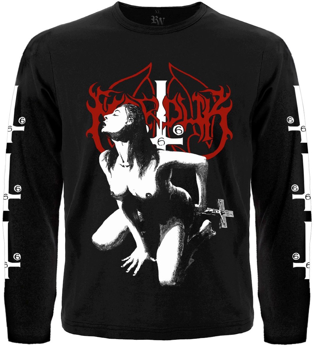 Футболка з довгим рукавом Marduk "Fuck Me Jesus"