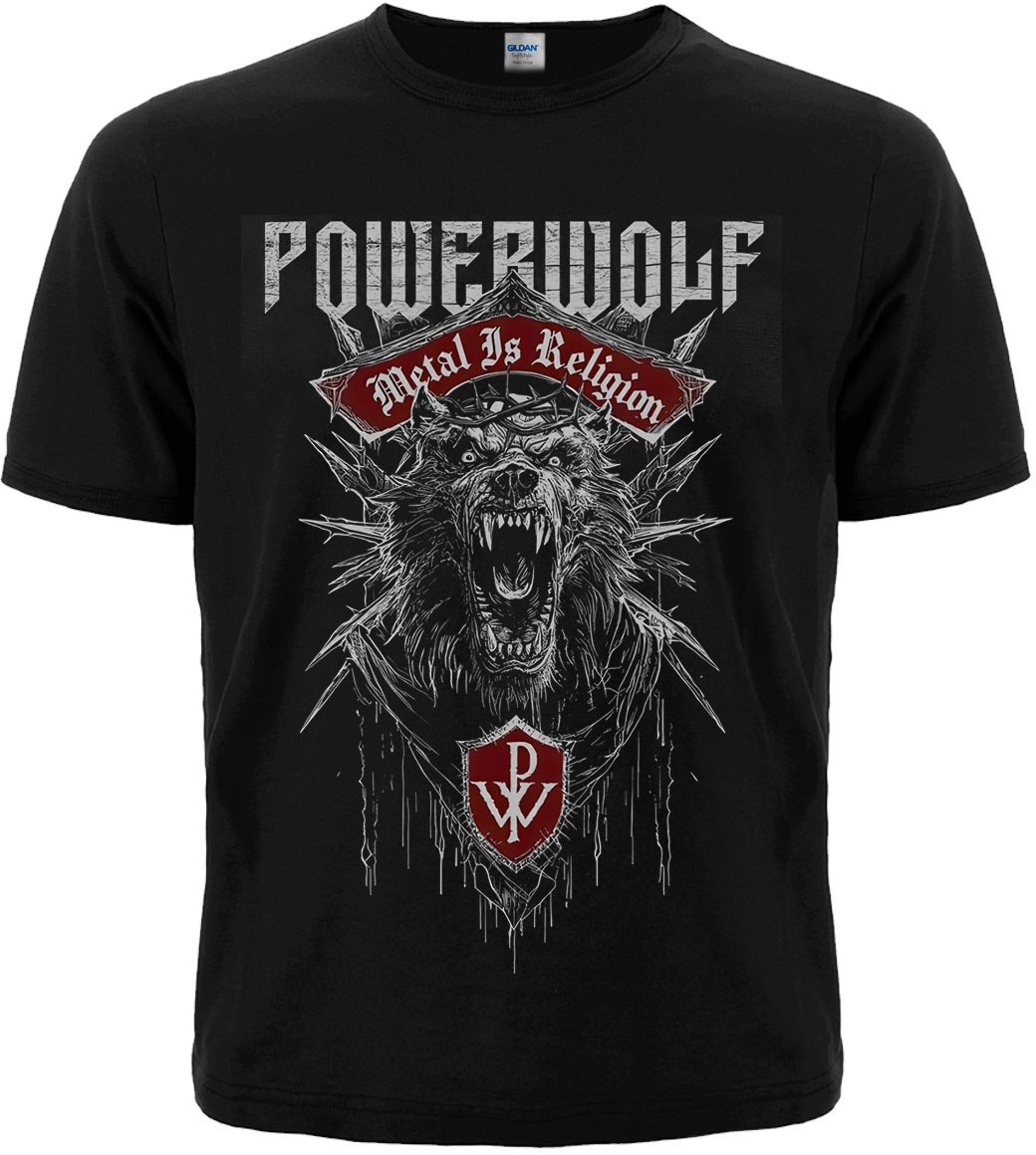 Футболка Powerwolf "Metal Is Religion" (wolf)