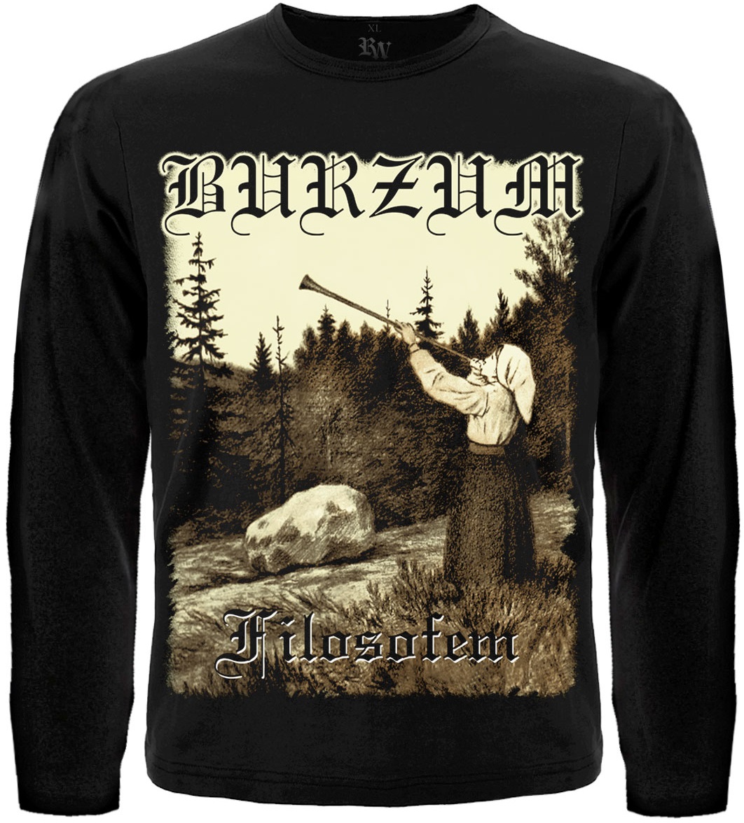 Футболка с длинным рукавом Burzum "Filosofem"