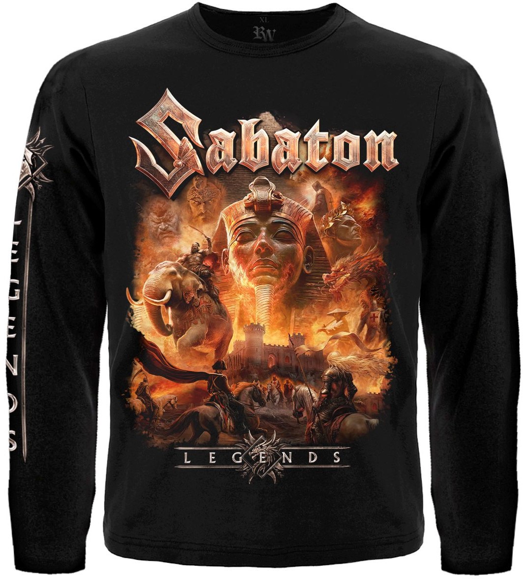 Футболка з довгим рукавом Sabaton "Legends"