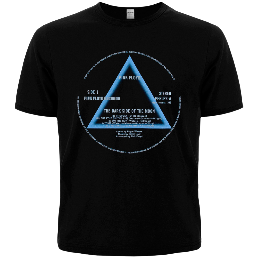Футболка PINK FLOYD - DARK SIDE OF THE MOON RECORD LABEL (Officially Licensed)