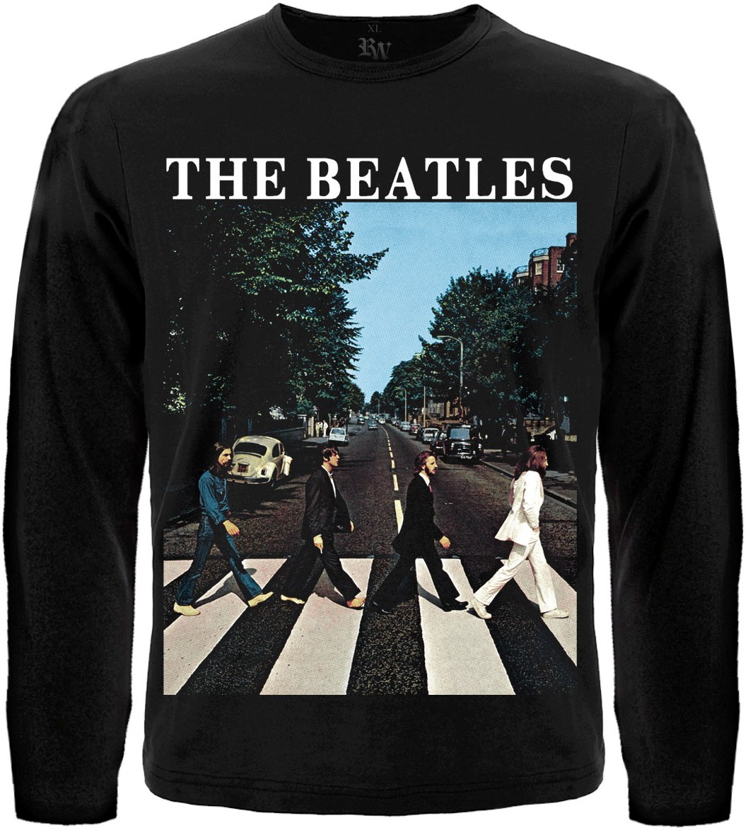Футболка с длинным рукавом The Beatles "Abbey Road"  RW-18380