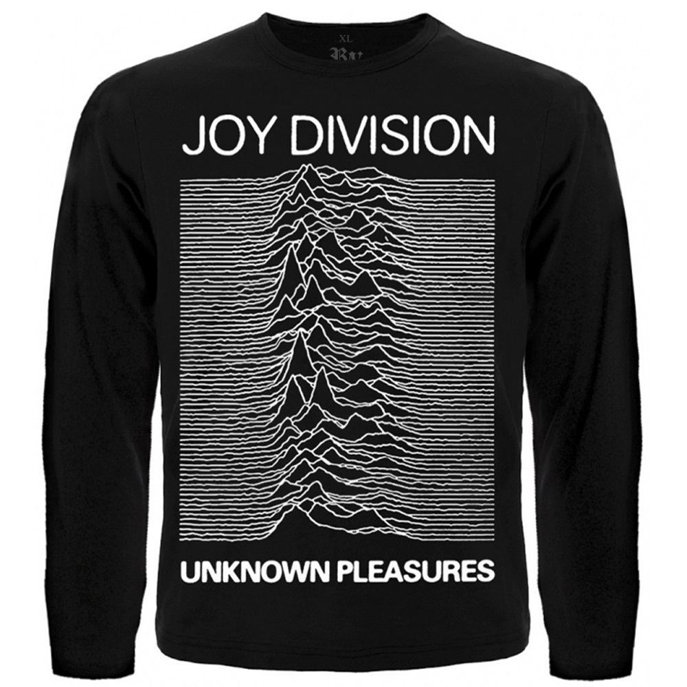 Футболка с длинным рукавом Joy Division "Unknown Pleasures"