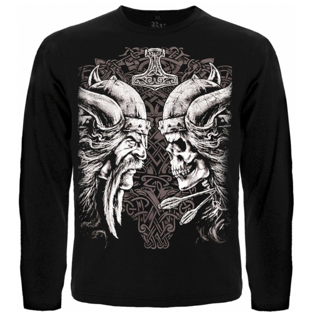 Лонгслив Viking With Skull