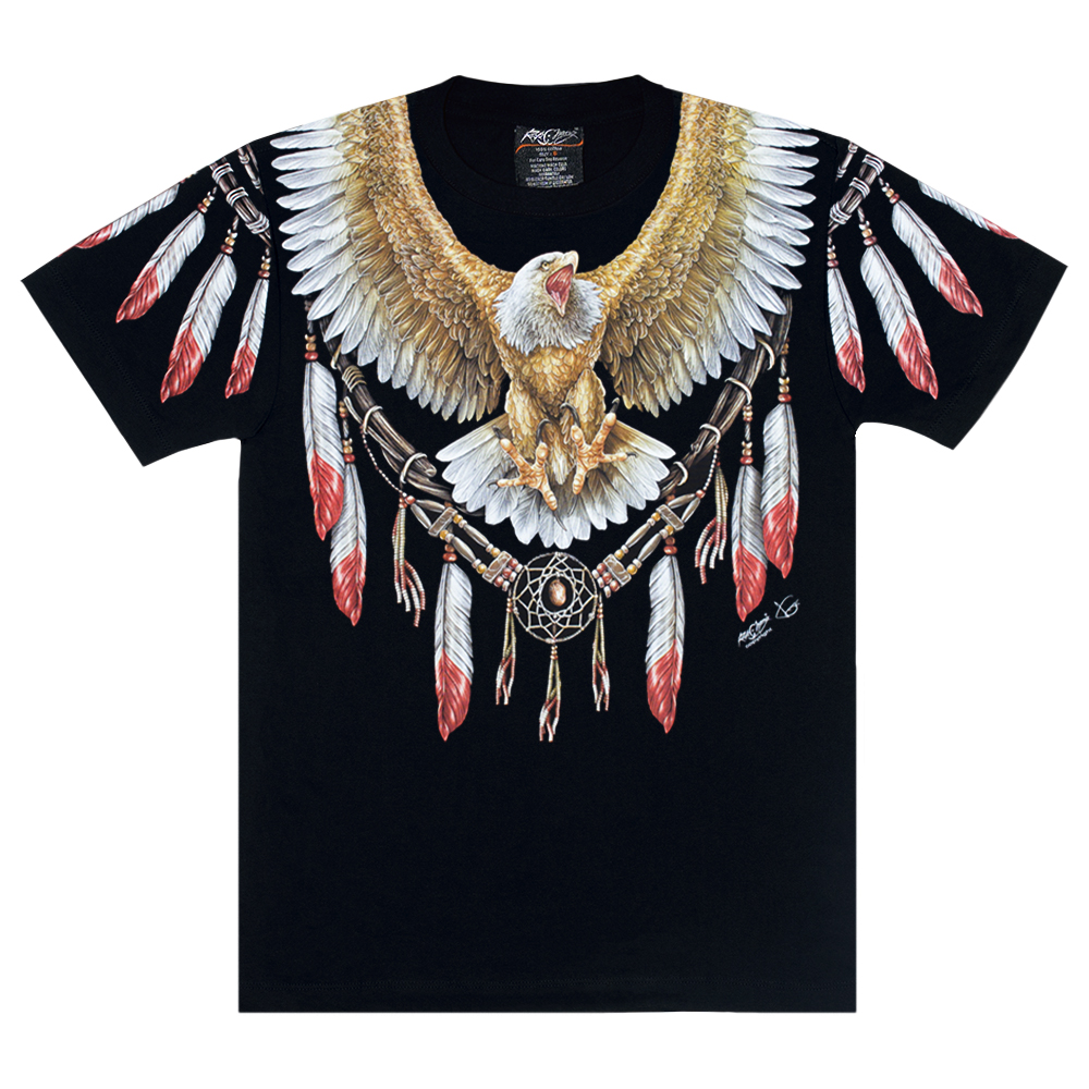 Футболка Indian Eagle (светится в темноте)