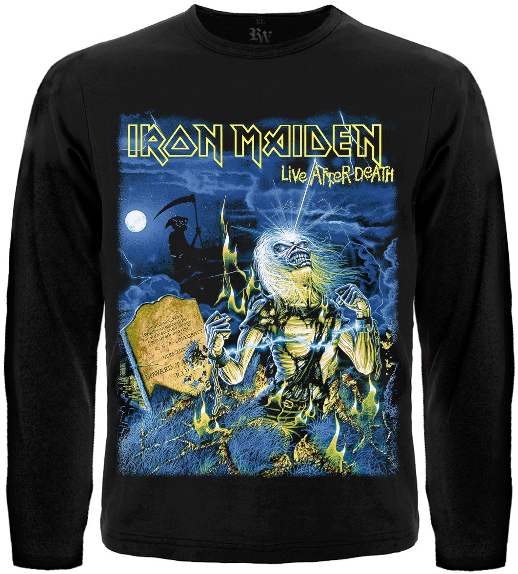 Лонгслив Iron Maiden "Live After Death"