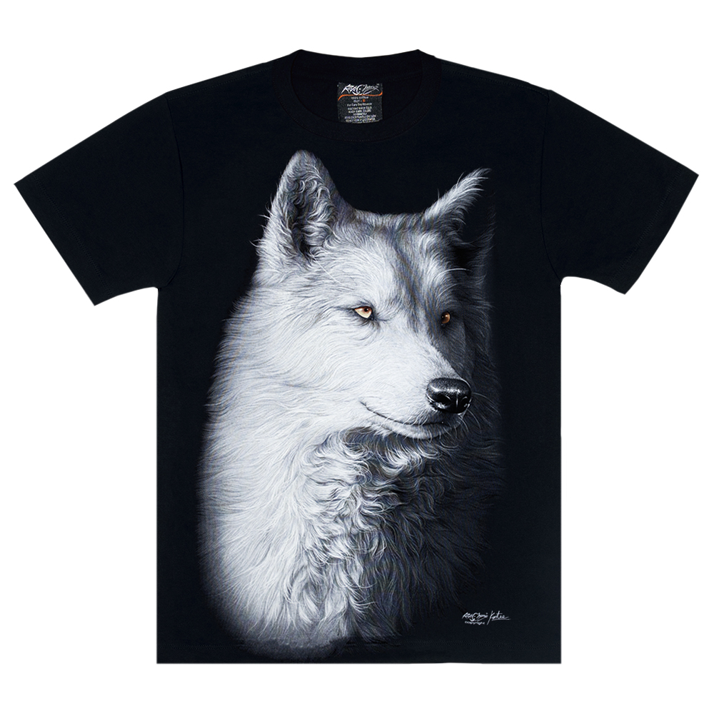 Футболка White Wolf (светится в темноте)