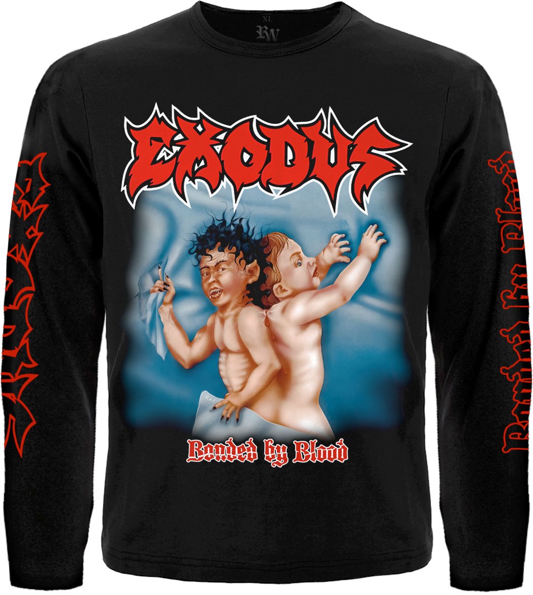 Футболка з довгим рукавом Exodus "Bonded by Blood"