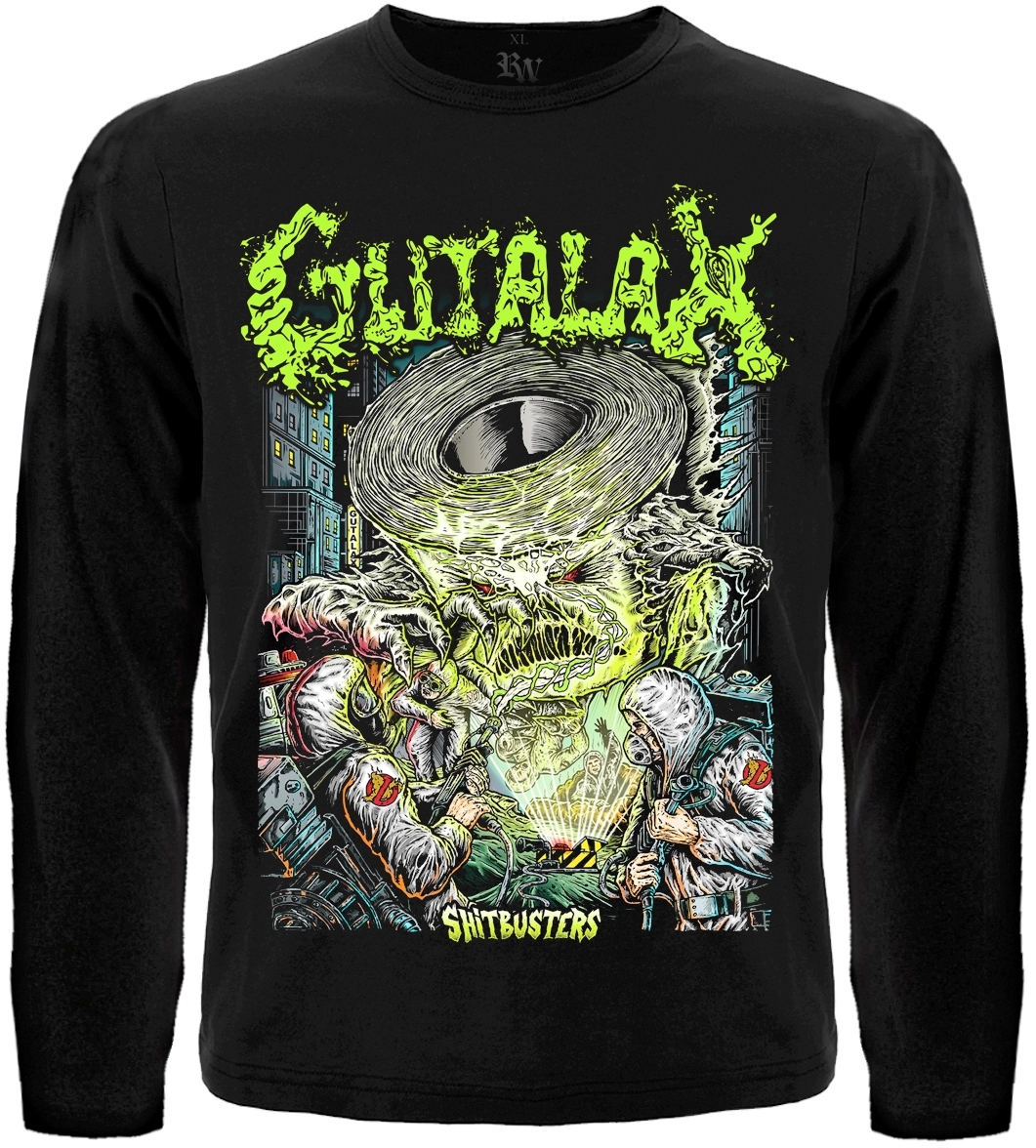 Футболка з довгим рукавом Gutalax "Shitbusters"